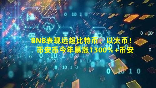 BNB表现远超比特币、以太币！币安币今年暴涨1300％ 币安下载流程
