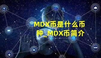 MDX币是什么币种_MDX币简介